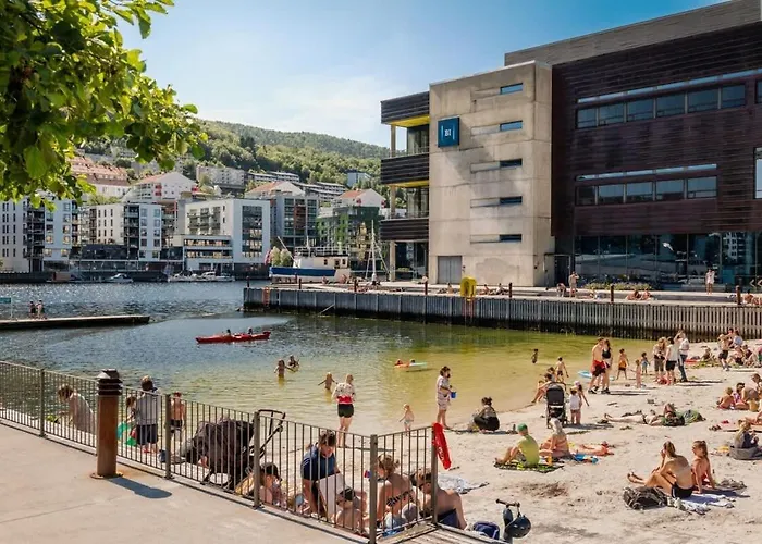 Dining L Restaurants With Sea I Traveller & Workspace Apartment Bergen